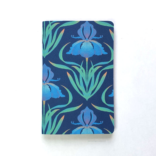 Schwertlilien Pocket Notizbuch