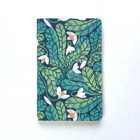 Schneeglöckchen Pocket Notizbuch