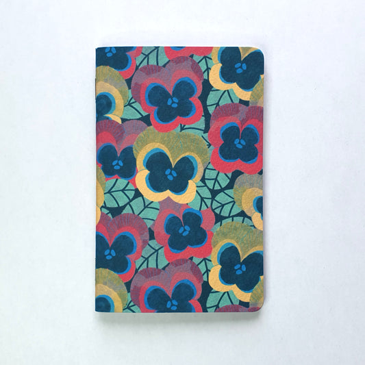 Stiefmütterchen Pocket Notizbuch