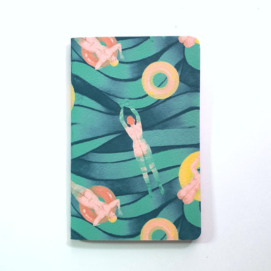 Beach Bums Pocket Notizbuch
