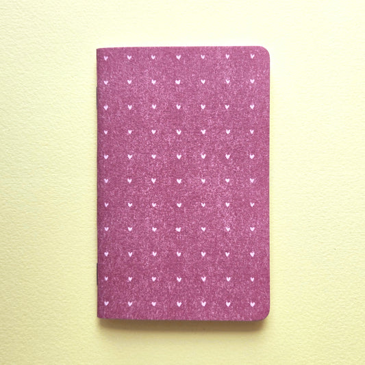 Kleine Herzen Pocket Notizbuch