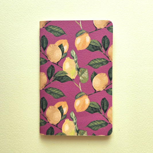 Zitronen Pocket Notizbuch