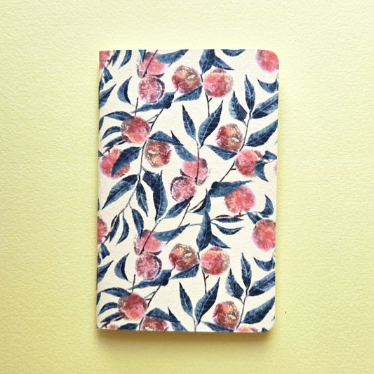 Pfirsiche Pocket Notizbuch