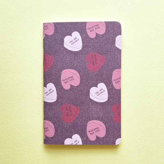 Zuckerherzen Pocket Notizbuch